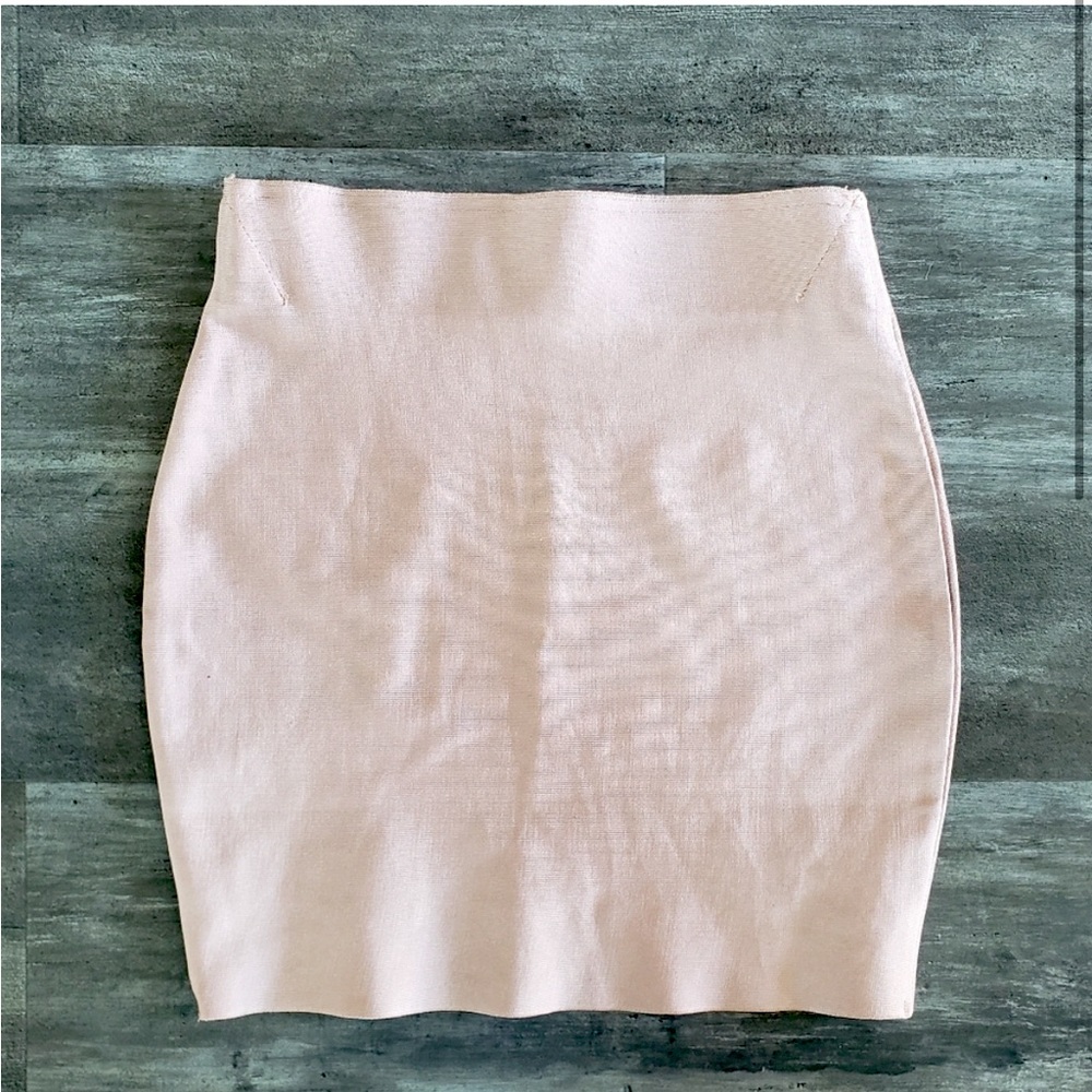 Dust Pink WOW Couture Bandage Mini